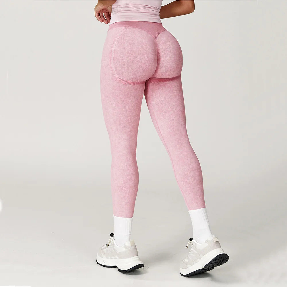 Leggings de gimnasio con cintura alta