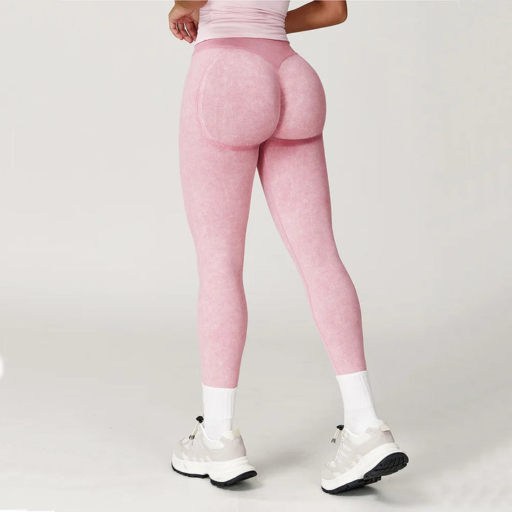 Leggings de gimnasio con cintura alta