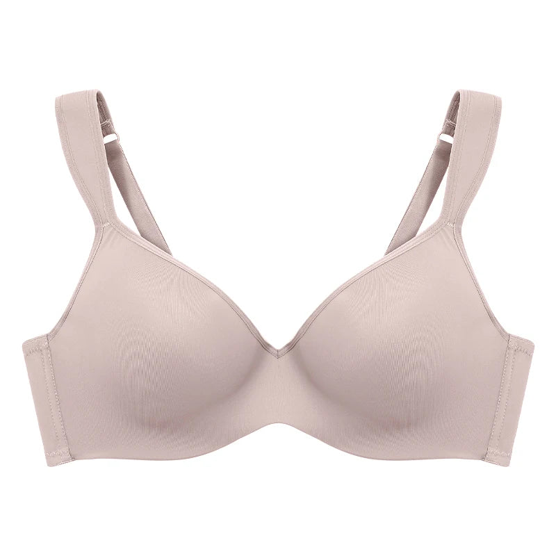 Sujetador de tela lisa