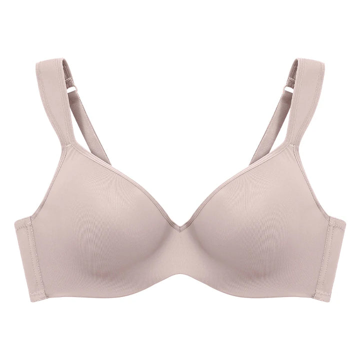 Sujetador de tela lisa