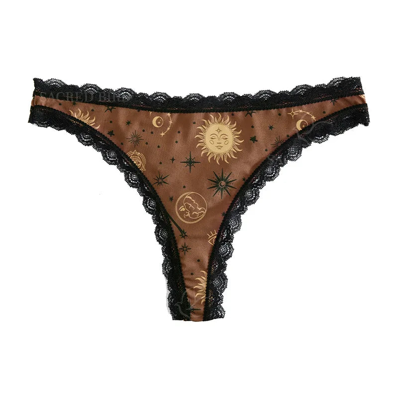 Braguita con estampado de sol