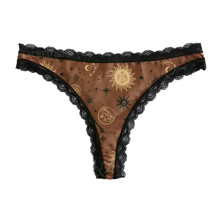 Braguita con estampado de sol