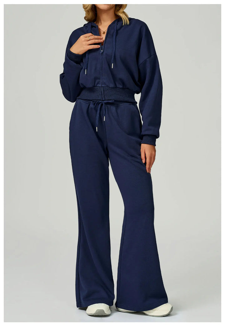 Chándal deportivo con sudadera y capucha