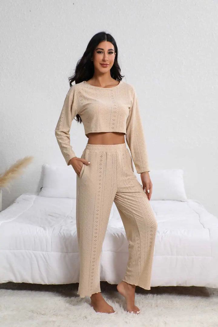 Conjunto de punto calado