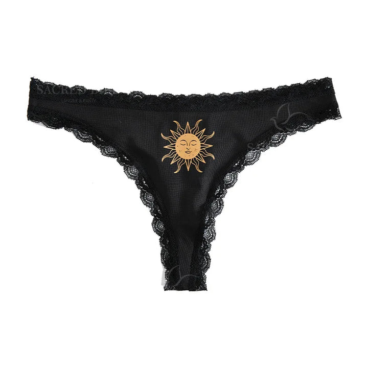 Braguita con estampado de sol