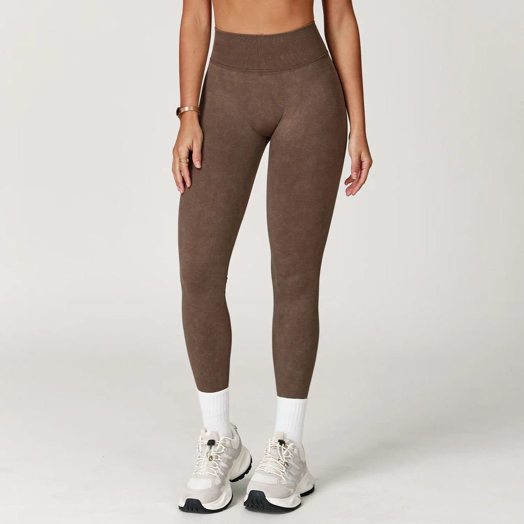 Leggings de gimnasio con cintura alta