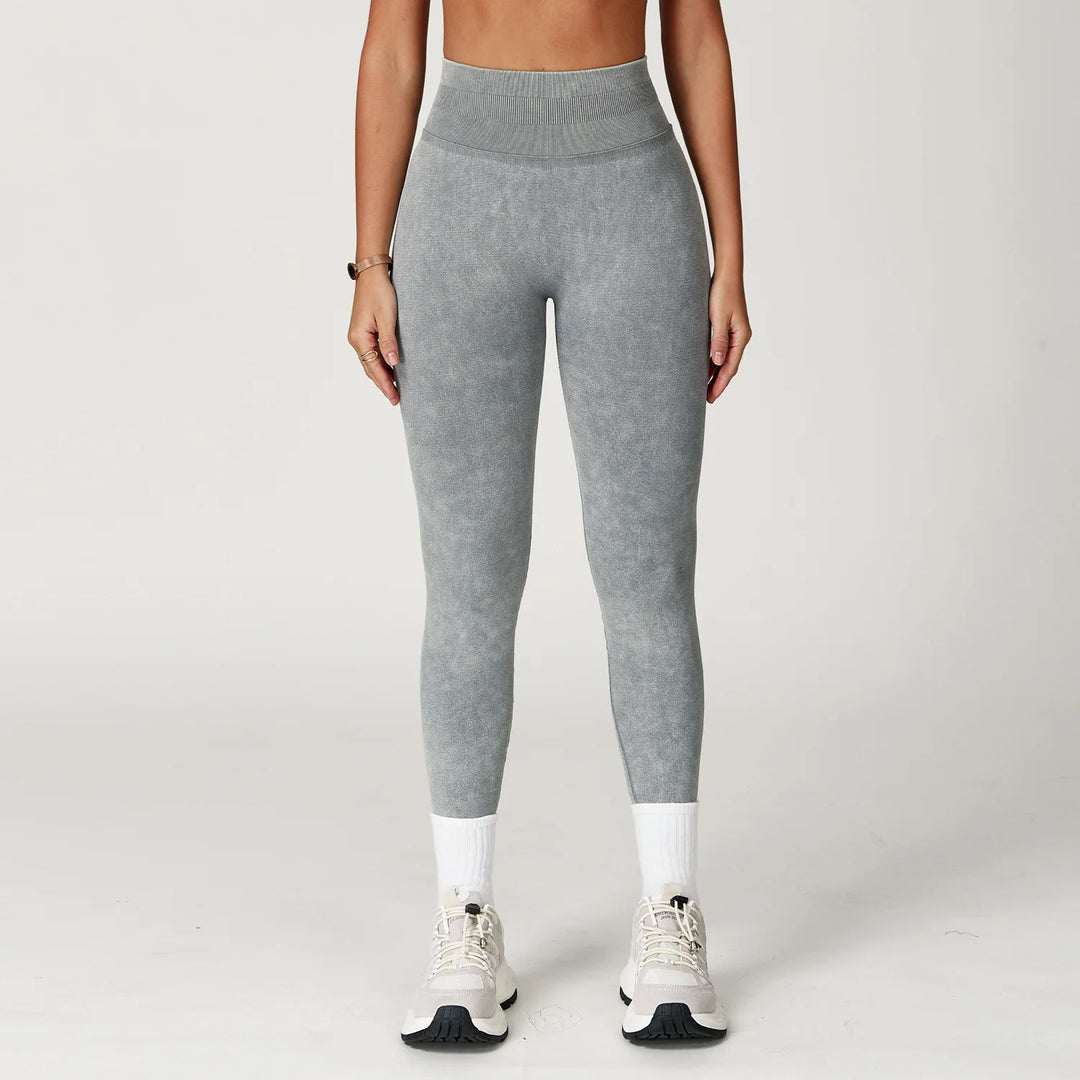 Leggings de gimnasio con cintura alta