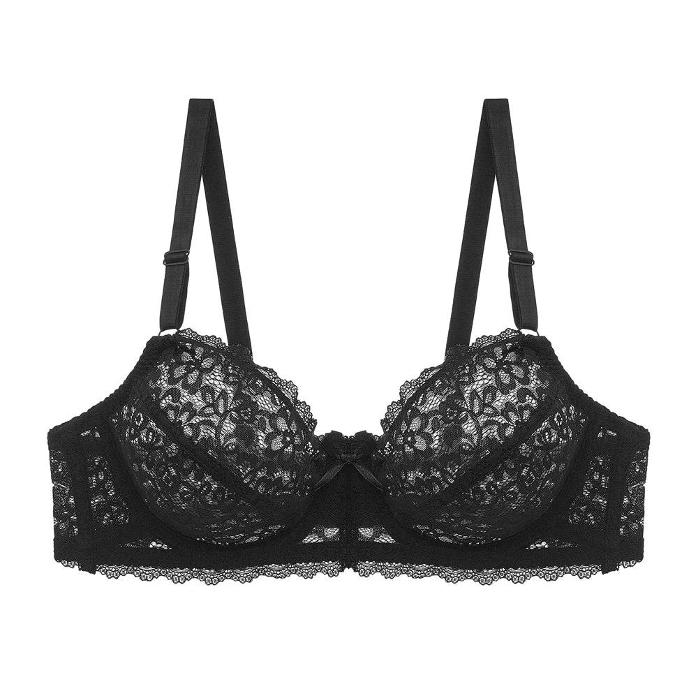 Sujetador con bordado de encaje