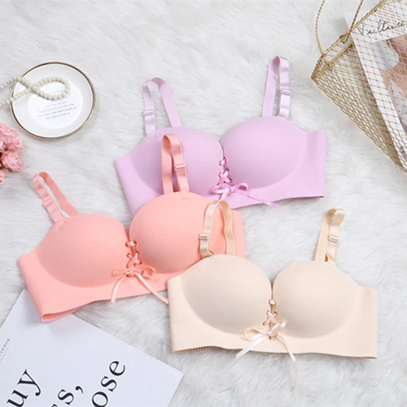 Sujetador push up con lazado