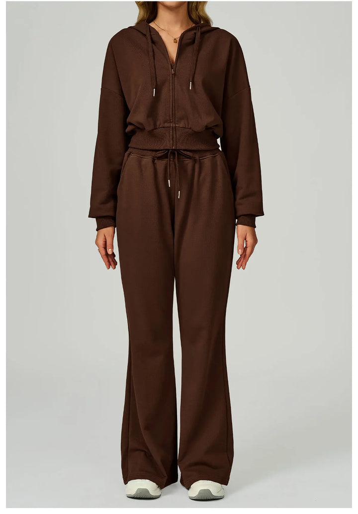 Chándal deportivo con sudadera y capucha