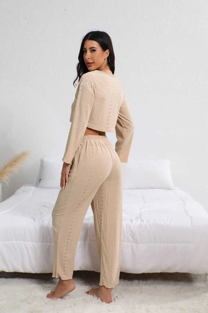 Conjunto de punto calado