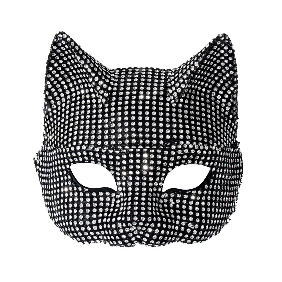 Antifaz brillante de gata