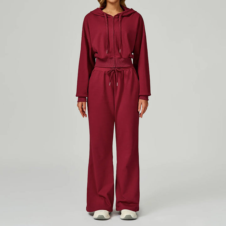 Chándal deportivo con sudadera y capucha