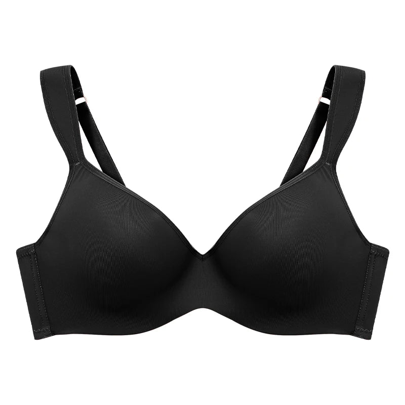 Sujetador de tela lisa