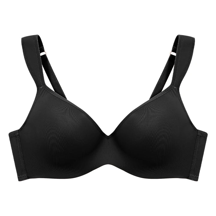 Sujetador de tela lisa