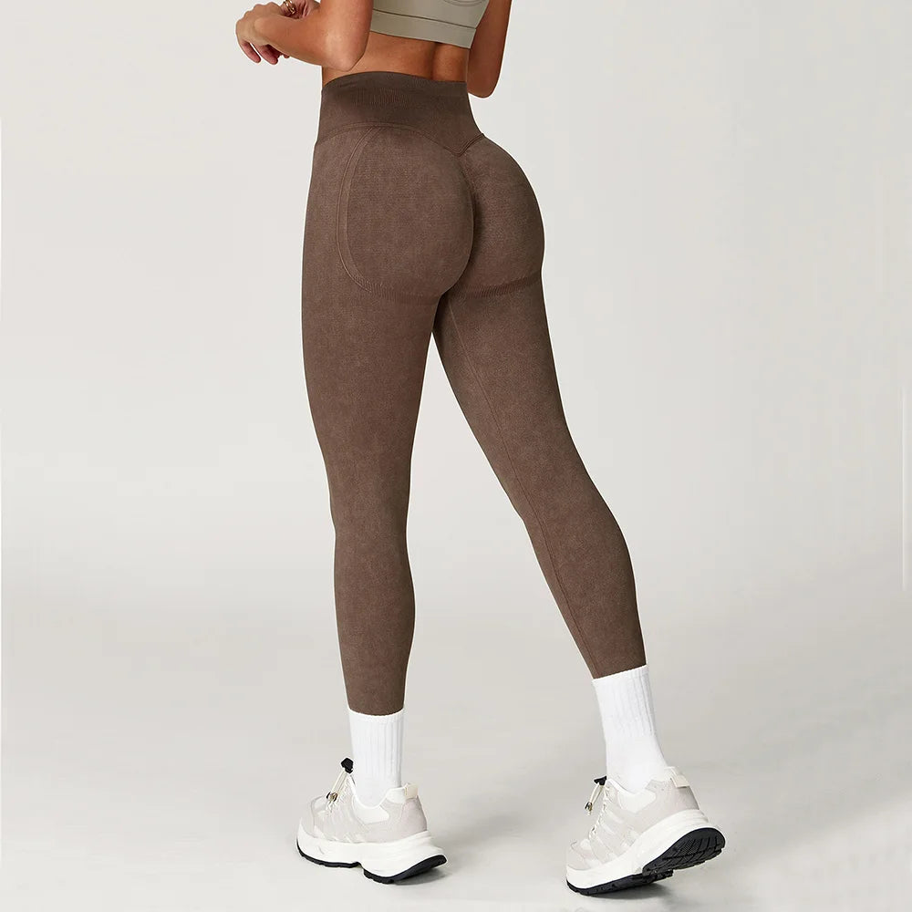 Leggings de gimnasio con cintura alta