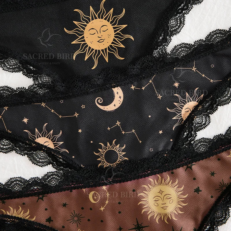 Braguita con estampado de sol