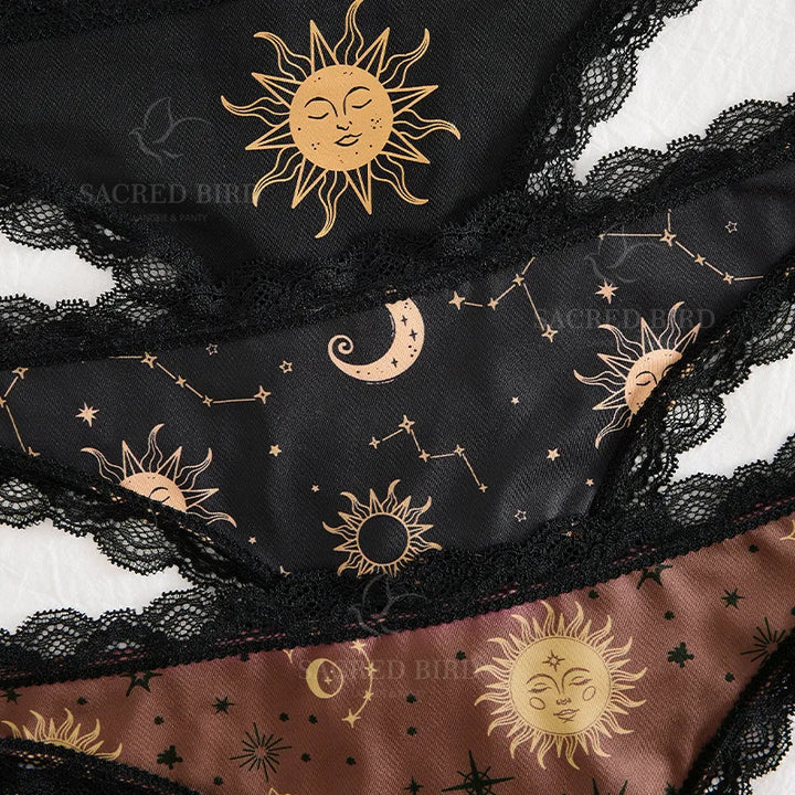 Braguita con estampado de sol