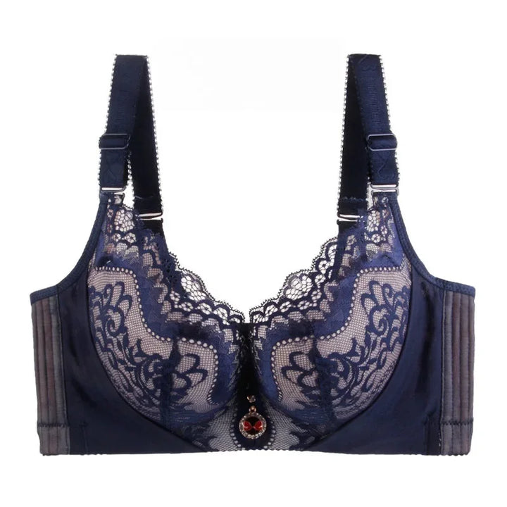 Sujetador de talla grande con ribete de encaje