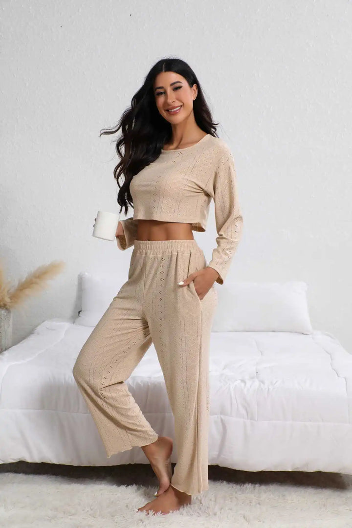 Conjunto de punto calado