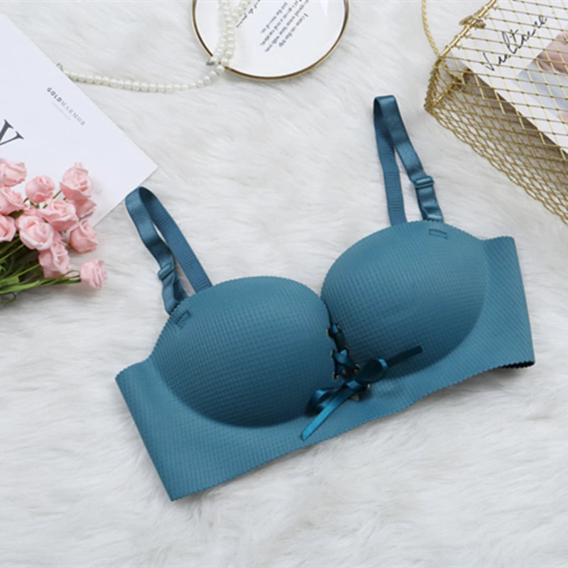 Sujetador push up con lazado
