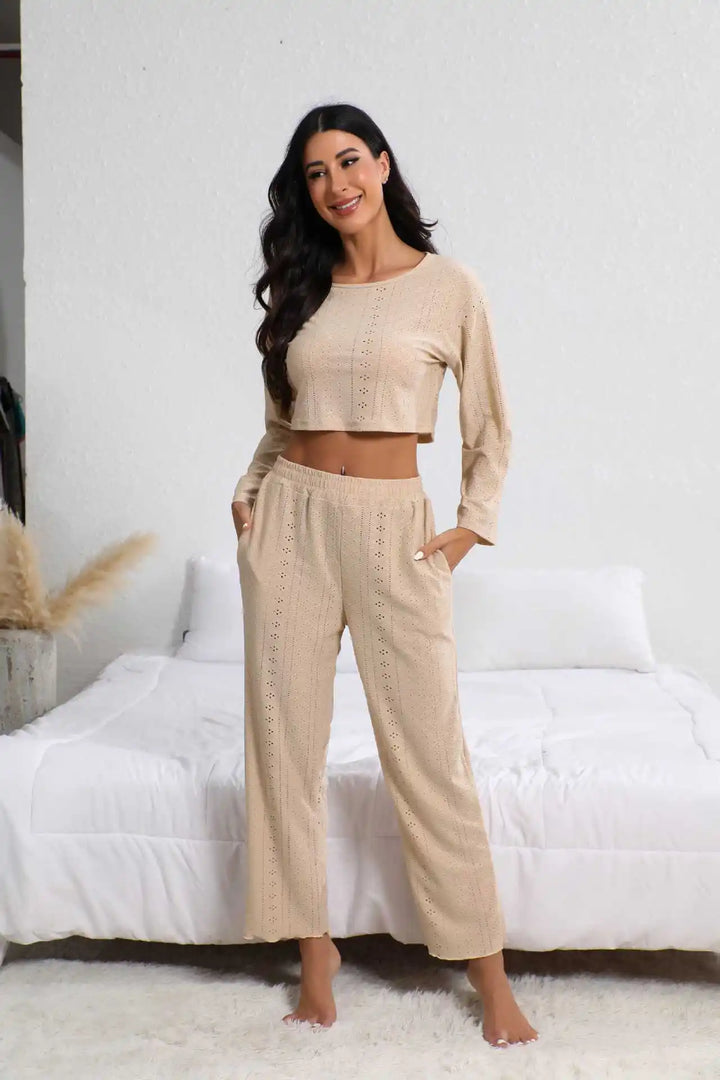 Conjunto de punto calado