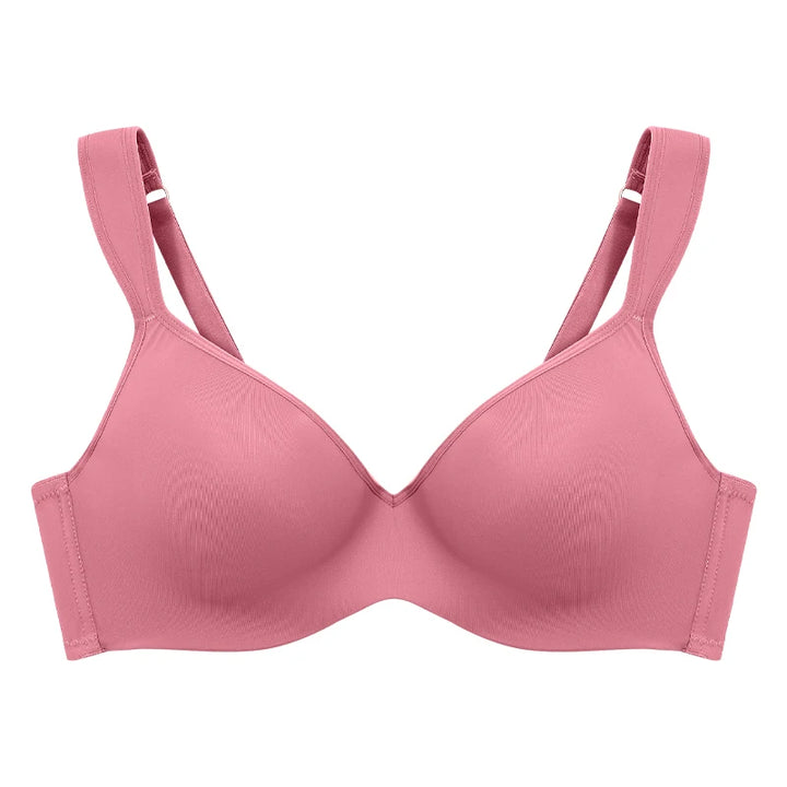 Sujetador de tela lisa