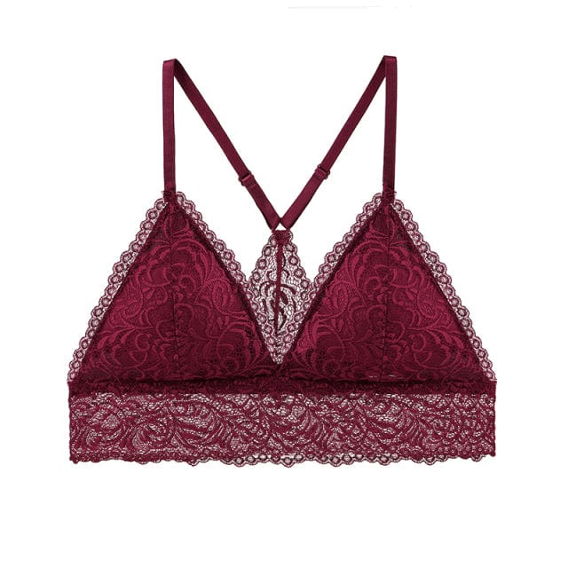 Sujetador de tipo bralette con encaje-Laurene.es