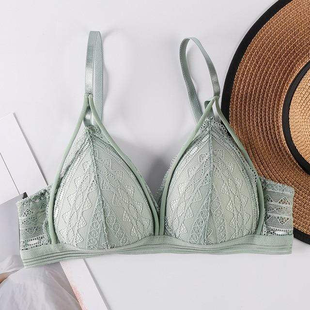 Sujetador push-up de encaje-Laurene.es
