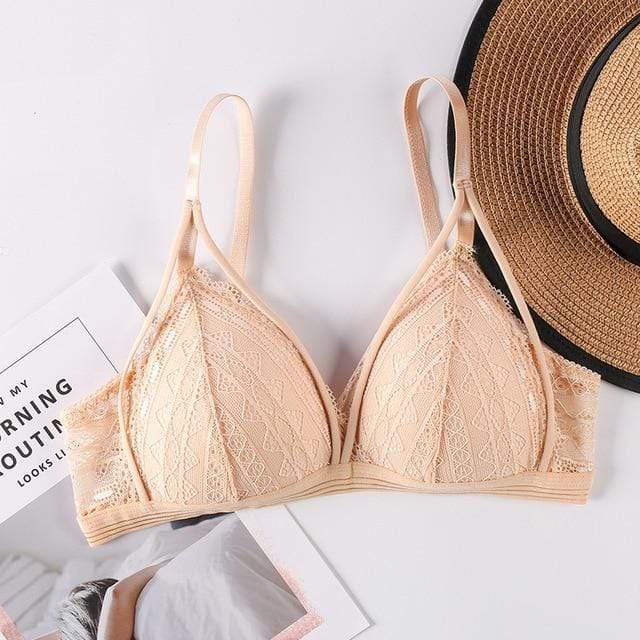 Sujetador push-up de encaje-Laurene.es