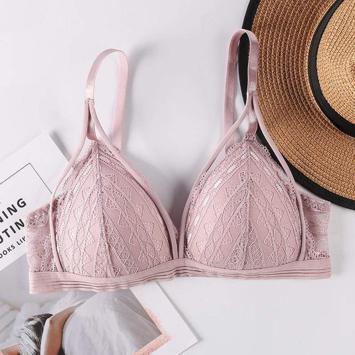 Sujetador push-up de encaje-Laurene.es