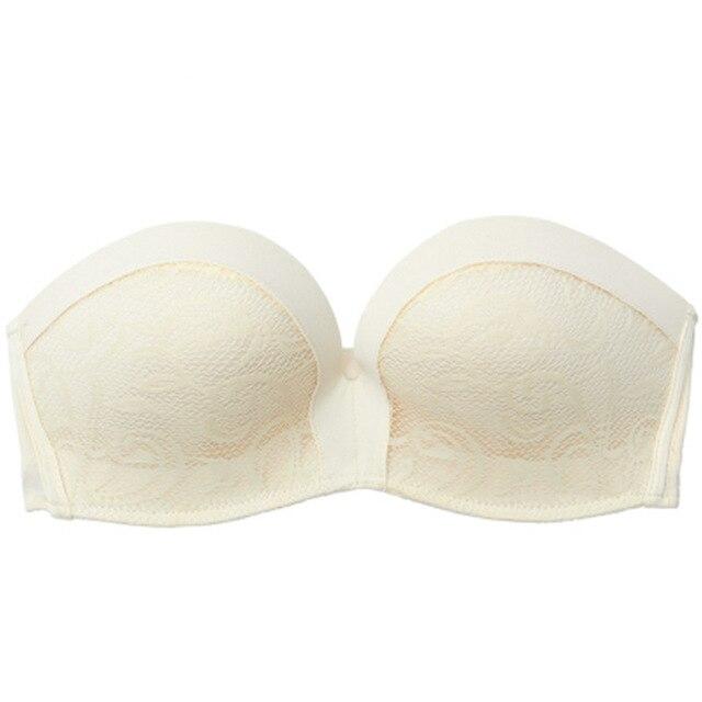 Sujetador push-up sin tirantes-Laurene.es