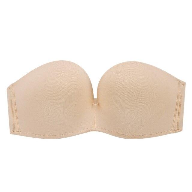 Sujetador push-up sin tirantes-Laurene.es